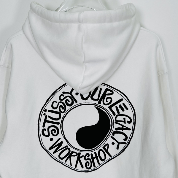 ブランドパーカー角部分ディテール